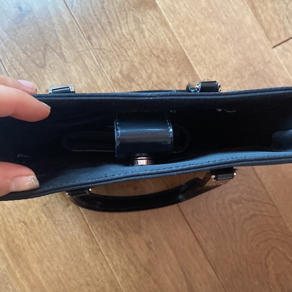 DKNY black hand held purse - Picture 4 of 5